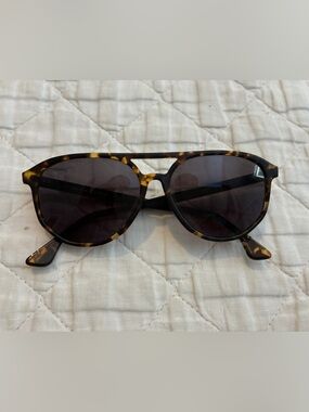 KREWE Billy Reid Tortoiseshell Sunglasses